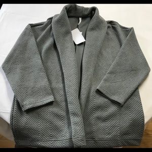 NWT Fabletics Vanessa Quilted Cardigan XL